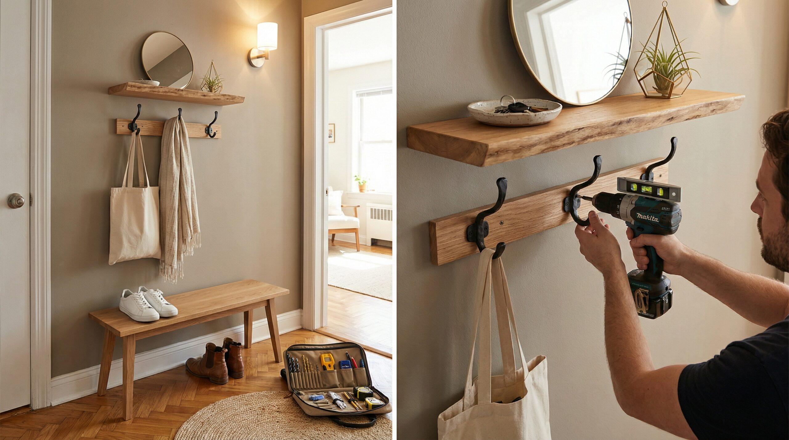 Moderner Esstisch mit Hairpin Legs hairpin legs möbel diy – DIY Esstisch mit Hairpin Legs aus hellem Holz