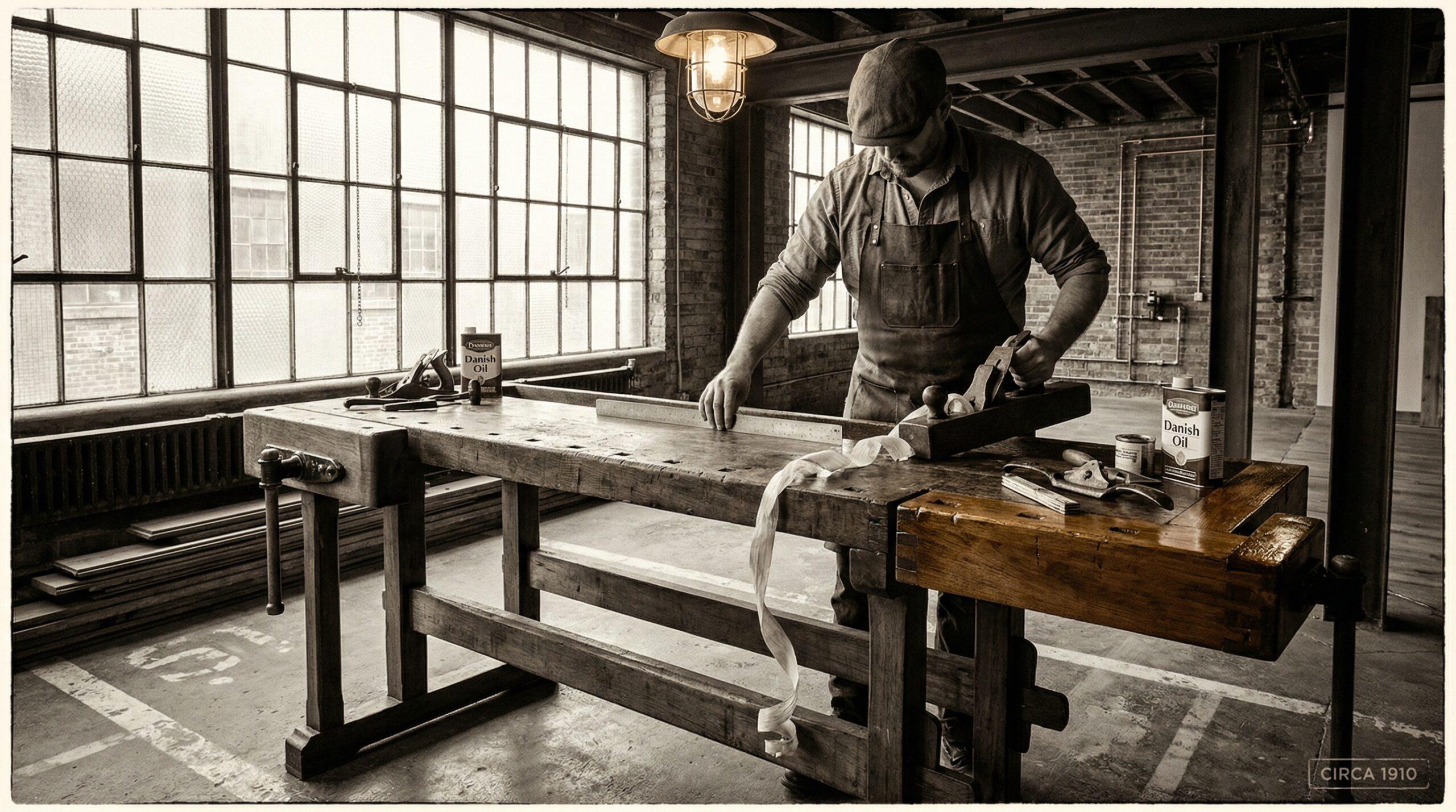wickeltisch selber bauen – Selbst gebauter Wickeltisch aus hellem Holz mit integriertem Stauraum