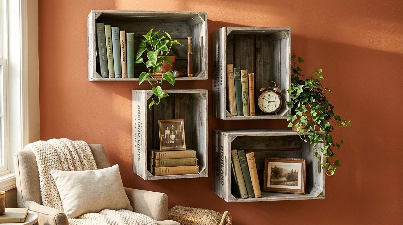 nachhaltig diy leben – Hände reparieren eine alte Holzschublade, Fokus auf Nachhaltigkeit und DIY