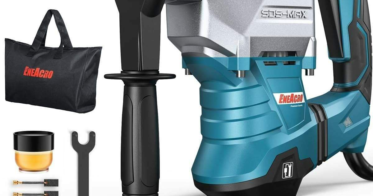 ENEACRO SDS-MAX Bohrhammer Test 2026: 12Joule Power im Check Produktbild