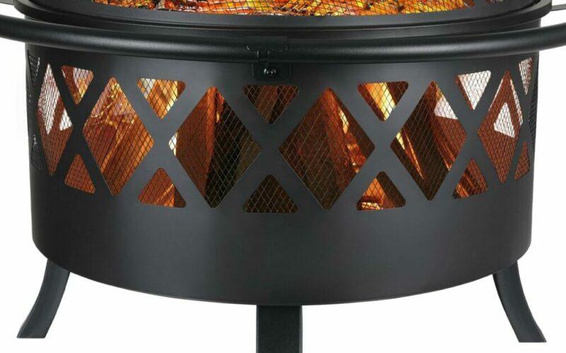TLSUNNY Feuerschale Test: Die vielseitige Feuerstelle mit Grillrost (81cm) Produktbild