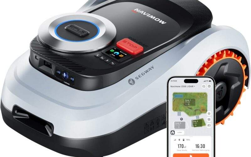Navimow i208 Test: Kabelloser LiDAR Mähroboter für 800m² Produktbild