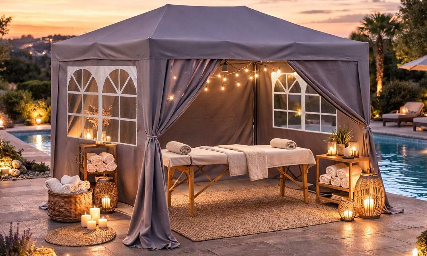 QUICK STAR Pop-Up-Pavillon 2x3m Test (2026): Flexibler Schutz für Terrasse & Garten Produktbild