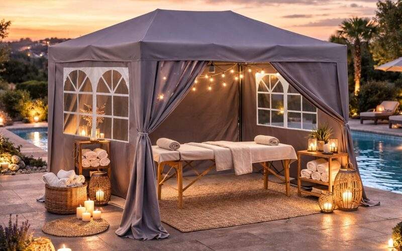 QUICK STAR Pop-Up-Pavillon 2x3m Test (2026): Flexibler Schutz für Terrasse & Garten Produktbild