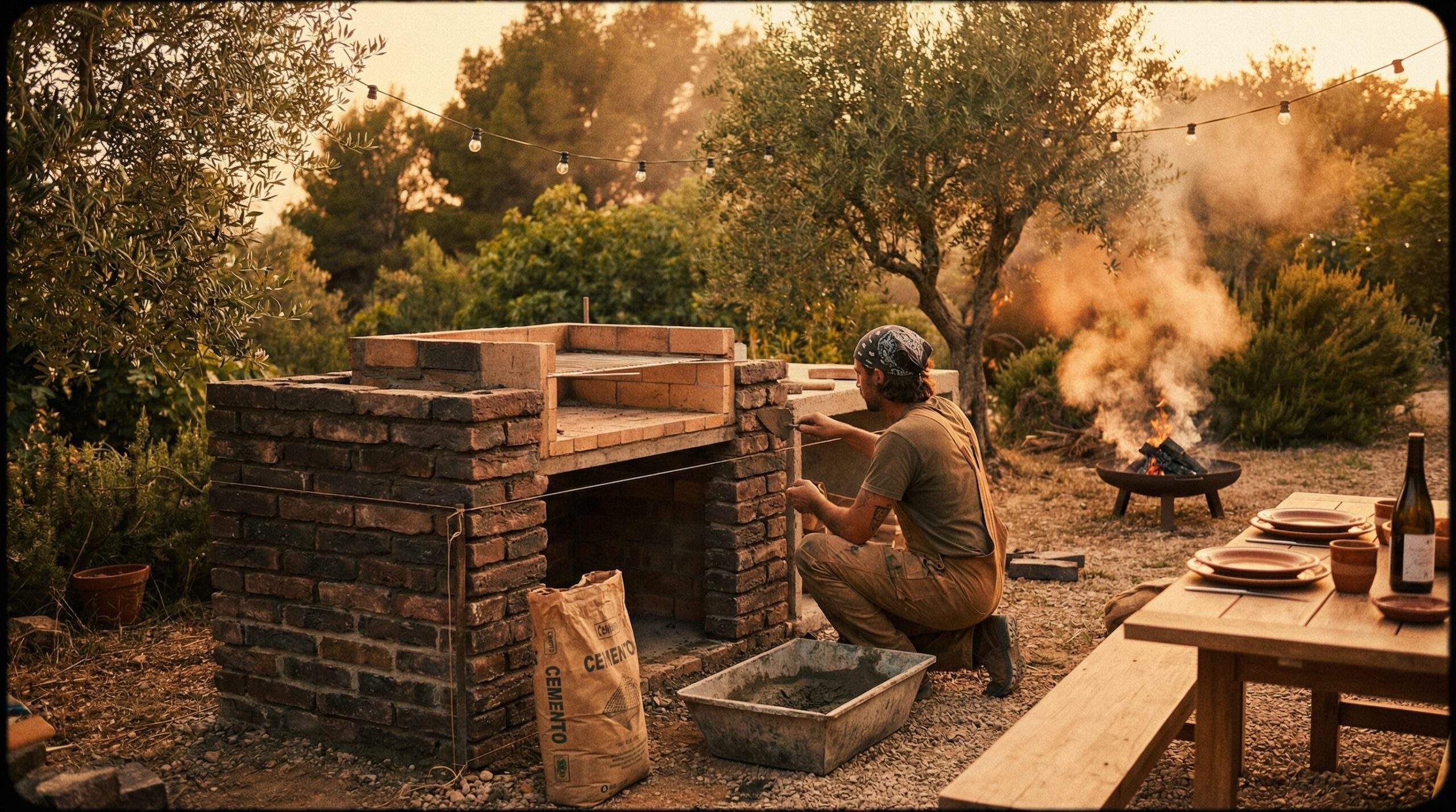 Sandkasten selber bauen – Kind spielt glücklich im selbstgebauten Holzsandkasten