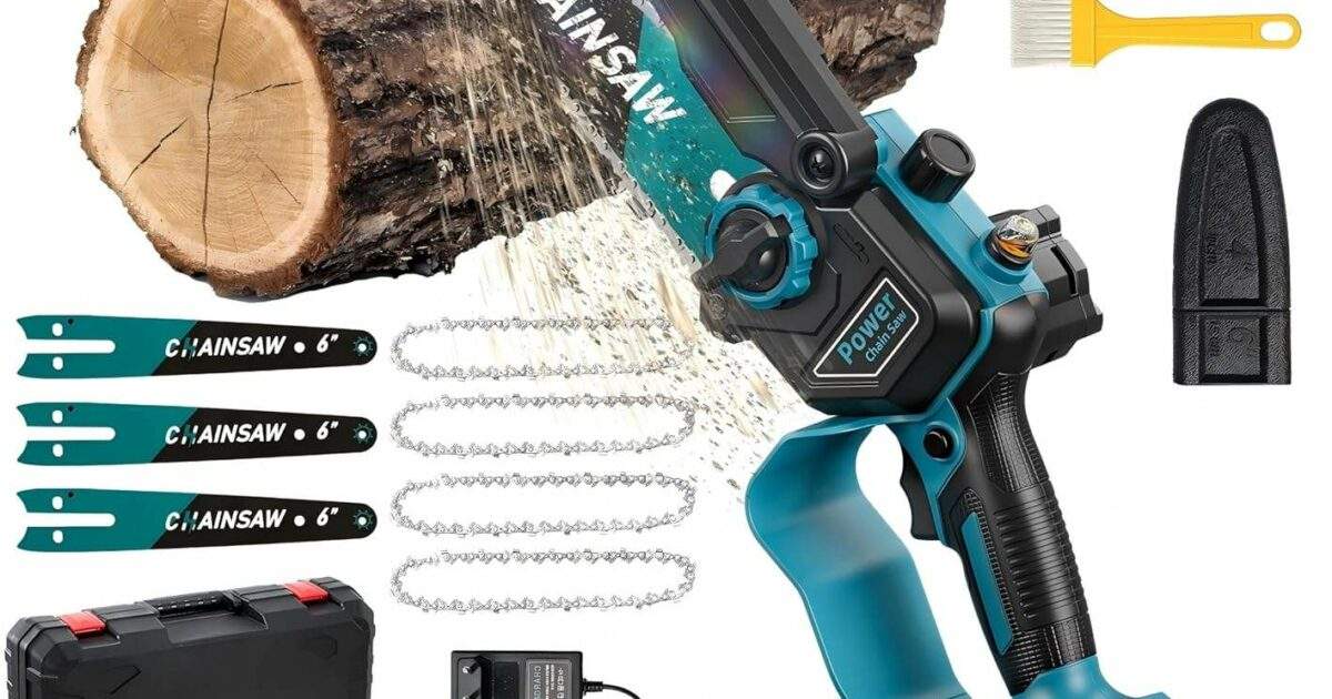 VIWKO Mini Kettensäge Test 2026: Akku-Astsäge mit Automatik-Öler Produktbild