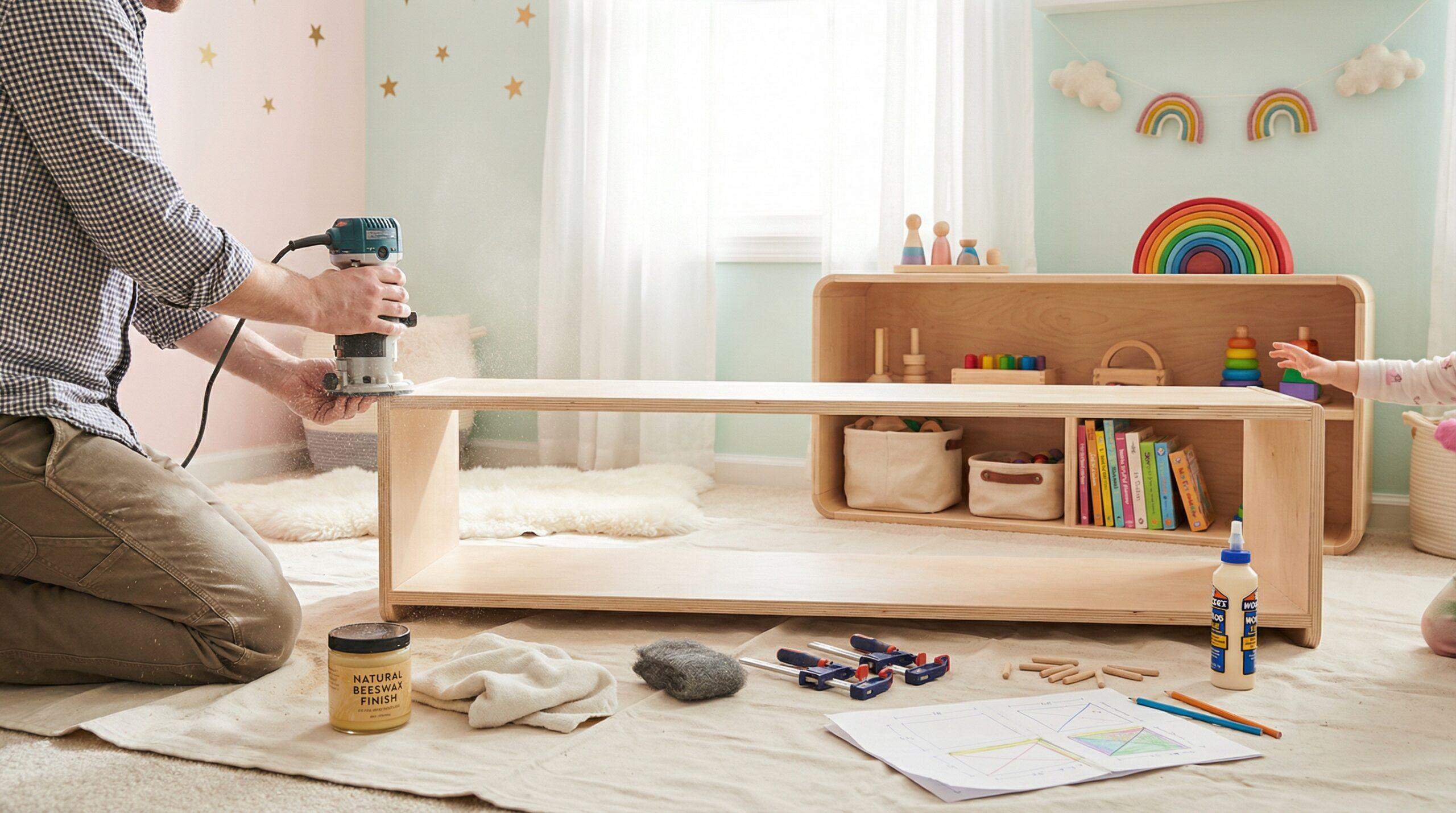 DIY Holz Ladestation für Smartphone und Tablet Ladestation Holz selber bauen – Eine elegante Holz-Ladestation mit Smartphone und Tablet