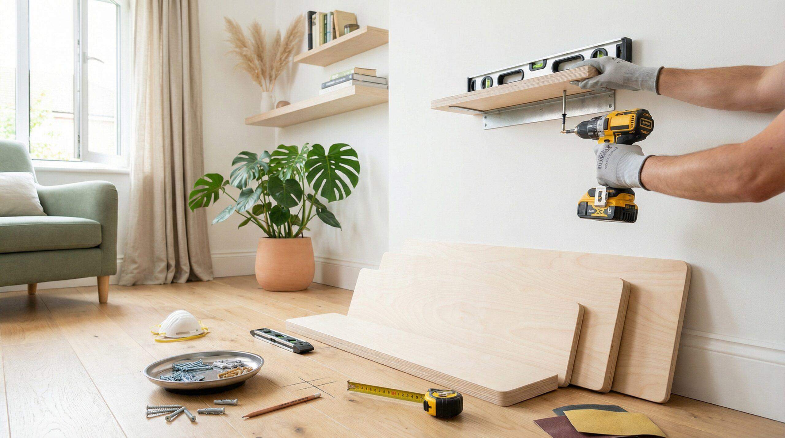 schrankbett selber bauen – Schrankbett planen – Skizze eines Klappbetts mit Maßen